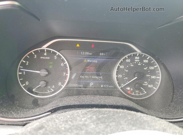 1N4AA6AP0GC431923 2016 NISSAN MAXIMA Red Սարքավորումների վահանակի տեսք