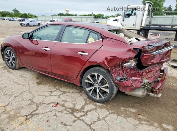 1N4AA6AP0GC431923 2016 NISSAN MAXIMA Red Հետևի ձախ