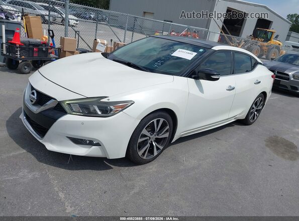 1N4AA6AP0HC377525 2017 NISSAN MAXIMA White Przód lewy