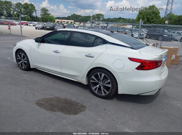 1N4AA6AP0HC377525 2017 NISSAN MAXIMA White Tył lewy