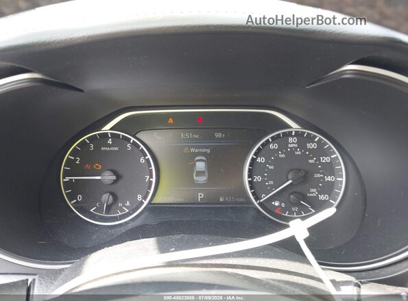 1N4AA6AP0HC377525 2017 NISSAN MAXIMA White Widok tylnych siedzeń