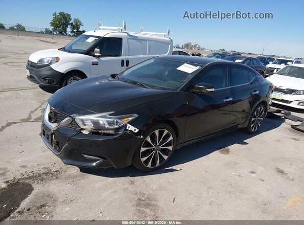 1N4AA6AP0HC402892 2017 NISSAN MAXIMA Black Передня ліва чверть