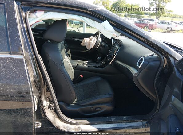 1N4AA6AP0HC402892 2017 NISSAN MAXIMA Black Вид салону спереду