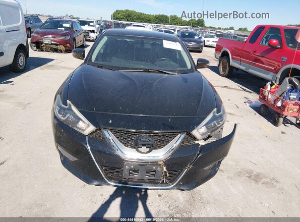1N4AA6AP0HC402892 2017 NISSAN MAXIMA Black Вид щитка приладів