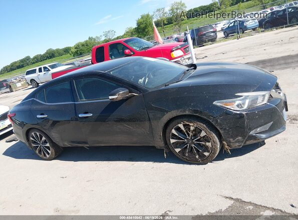 1N4AA6AP0HC402892 2017 NISSAN MAXIMA Black Вид задньої частини салону