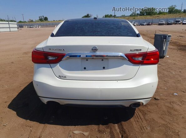 1N4AA6AP0HC418087 2017 NISSAN MAXIMA White Vista trasera