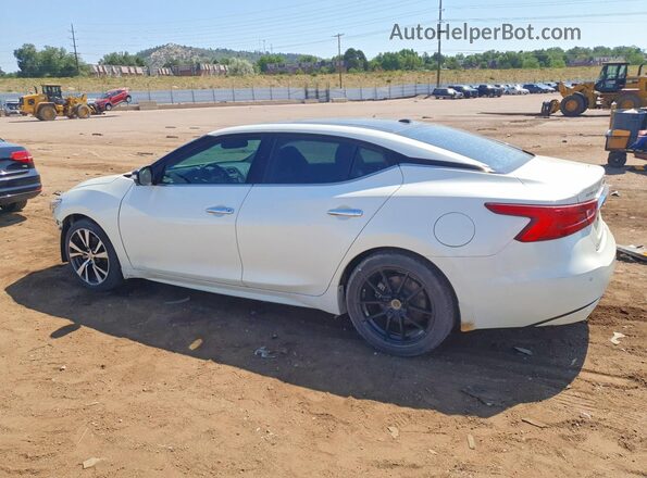 1N4AA6AP0HC418087 2017 NISSAN MAXIMA White Trasero izquierdo
