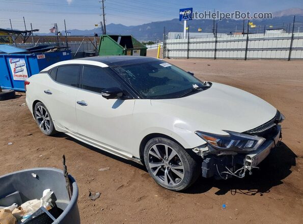 1N4AA6AP0HC418087 2017 NISSAN MAXIMA White Delantero derecho