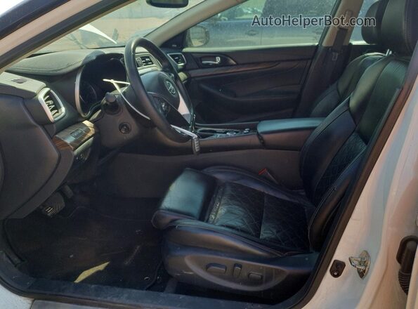 1N4AA6AP0HC418087 2017 NISSAN MAXIMA White Vista interior delantera