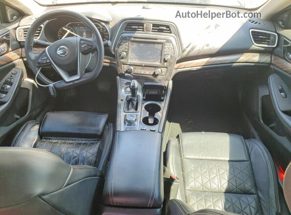 1N4AA6AP0HC418087 2017 NISSAN MAXIMA White Vista del salpicadero