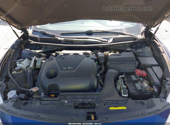 1N4AA6AP0HC425203 2017 NISSAN MAXIMA Blue Вид ззаду