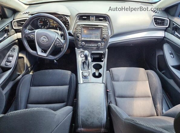 1N4AA6AP0HC436153 2017 NISSAN MAXIMA Blue Widok deski rozdzielczej