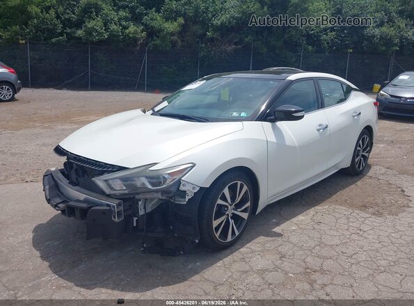 1N4AA6AP0HC439957 2017 NISSAN MAXIMA White Przód lewy