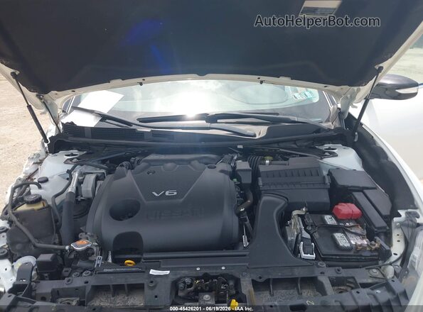 1N4AA6AP0HC439957 2017 NISSAN MAXIMA White Widok z tyłu