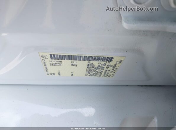 1N4AA6AP0HC439957 2017 NISSAN MAXIMA White Widok komory silnika
