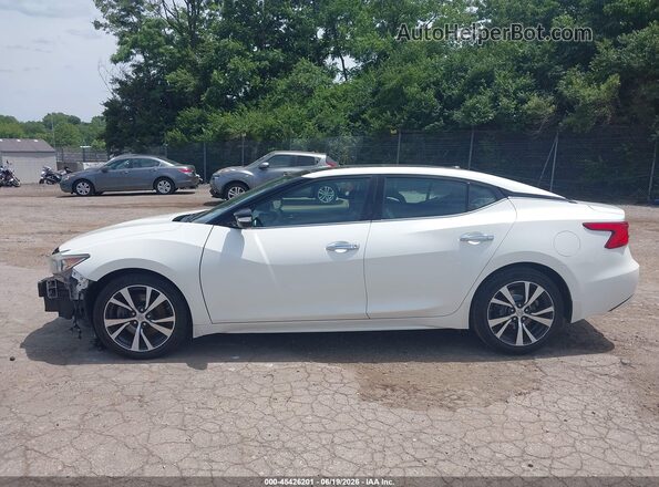 1N4AA6AP0HC439957 2017 NISSAN MAXIMA White Widok wnętrza 360 stopni