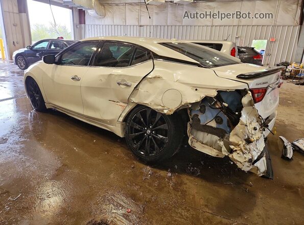1N4AA6AP0HC440879 2017 NISSAN MAXIMA Белый Задняя левая четверть