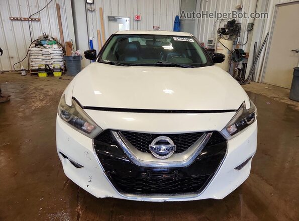 1N4AA6AP0HC440879 2017 NISSAN MAXIMA Белый Вид спереди
