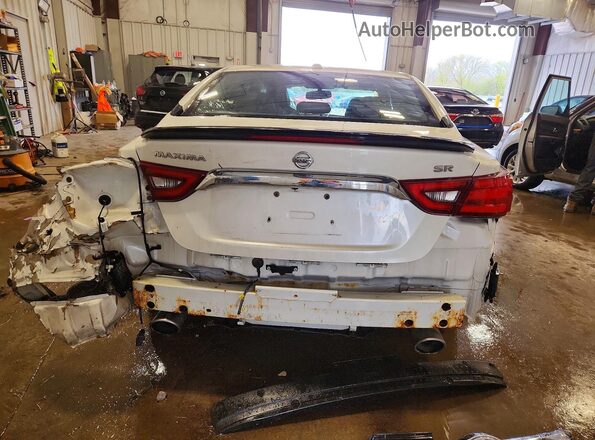 1N4AA6AP0HC440879 2017 NISSAN MAXIMA Белый Вид сзади
