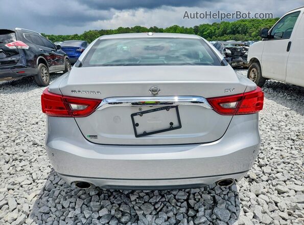 1N4AA6AP0HC444060 2017 NISSAN MAXIMA Silver Вид ззаду