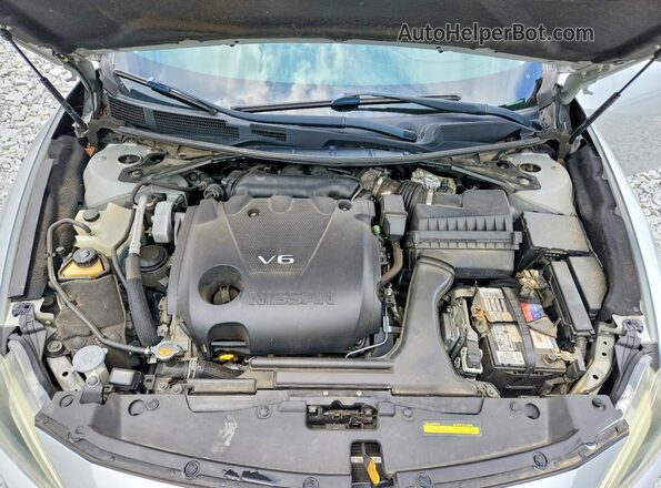 1N4AA6AP0HC444060 2017 NISSAN MAXIMA Silver Вид задньої частини салону