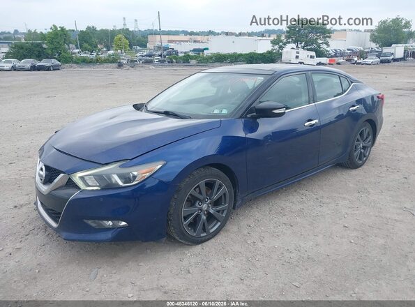 1N4AA6AP0HC457293 2017 NISSAN MAXIMA Blue 