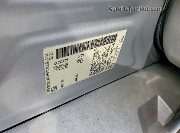 1N4AA6AP0JC368006 2018 NISSAN MAXIMA Silver Engine compartment view