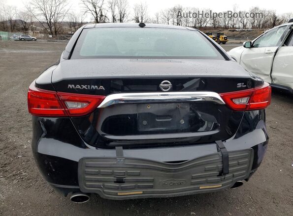1N4AA6AP0JC389325 2018 NISSAN MAXIMA Black Rear view