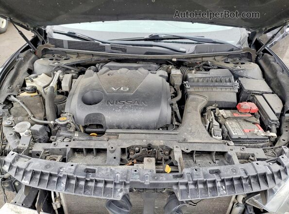 1N4AA6AP0JC389325 2018 NISSAN MAXIMA Black Rear interior view