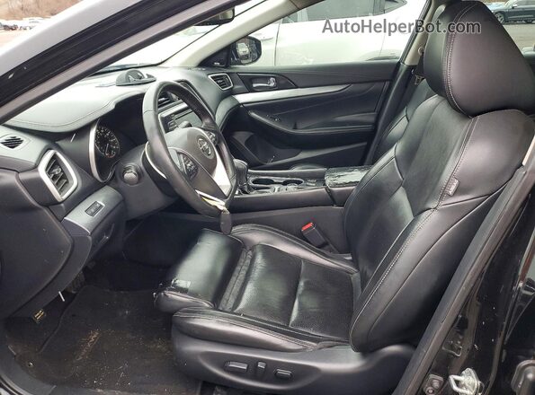 1N4AA6AP0JC389325 2018 NISSAN MAXIMA Black Front interior view