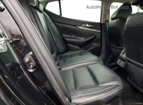 1N4AA6AP0JC389325 2018 NISSAN MAXIMA Black Rear seats view