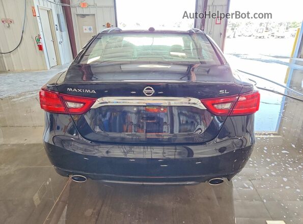 1N4AA6AP0JC393987 2018 NISSAN MAXIMA Black Rear view