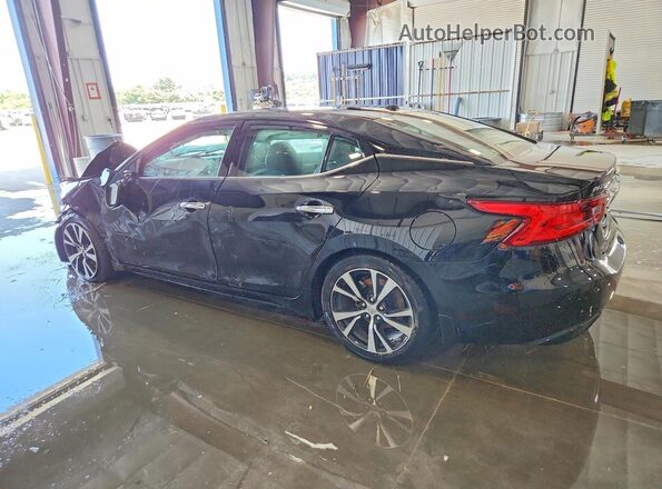 1N4AA6AP0JC393987 2018 NISSAN MAXIMA Black Rear left