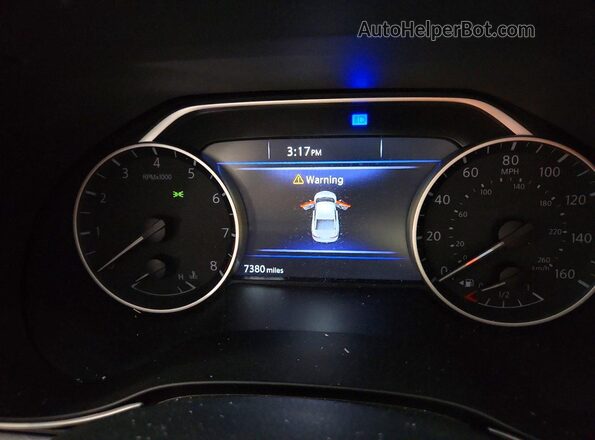 1N4AA6AP0JC393987 2018 NISSAN MAXIMA Black Instrument cluster view