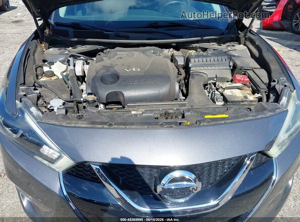1N4AA6AP0JC398266 2018 NISSAN MAXIMA Gray უკანა ხედი