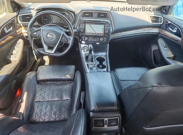 1N4AA6AP0JC401263 2018 NISSAN MAXIMA Gray Widok deski rozdzielczej