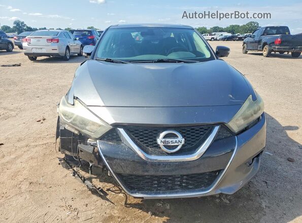 1N4AA6AP0JC401263 2018 NISSAN MAXIMA Gray Widok z przodu