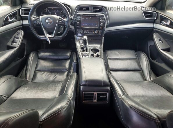 1N4AA6AP1GC377435 2016 NISSAN MAXIMA Белый Вид панели приборов