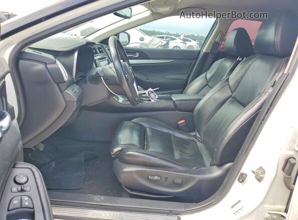 1N4AA6AP1GC377435 2016 NISSAN MAXIMA Белый Вид салона спереди