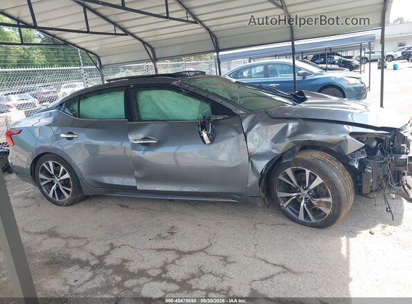 1N4AA6AP1GC412765 2016 NISSAN MAXIMA Gray Вид задньої частини салону