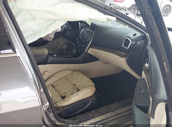 1N4AA6AP1GC412765 2016 NISSAN MAXIMA Gray Вид салону спереду