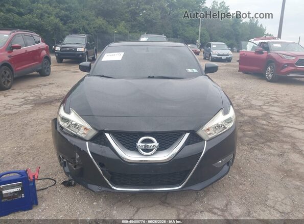 1N4AA6AP1HC364251 2017 NISSAN MAXIMA Black Rear interior view