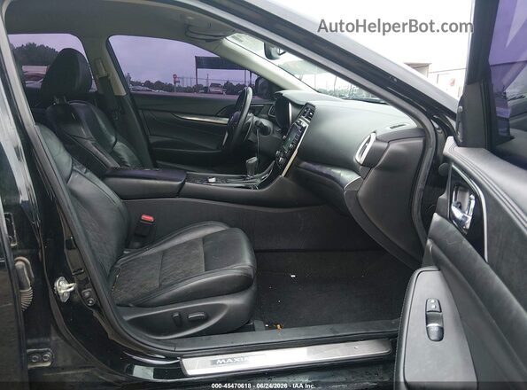 1N4AA6AP1HC365898 2017 NISSAN MAXIMA Black წინა სალონის ხედი