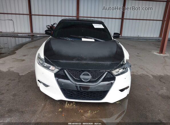 1N4AA6AP1HC366551 2017 NISSAN MAXIMA White ხელსაწყოთა პანელის ხედი