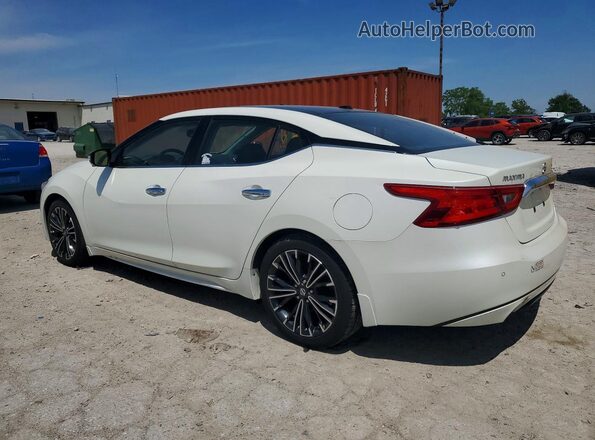 1N4AA6AP1HC367862 2017 NISSAN MAXIMA White Trasero izquierdo