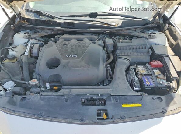 1N4AA6AP1HC367862 2017 NISSAN MAXIMA White Vista interior trasera