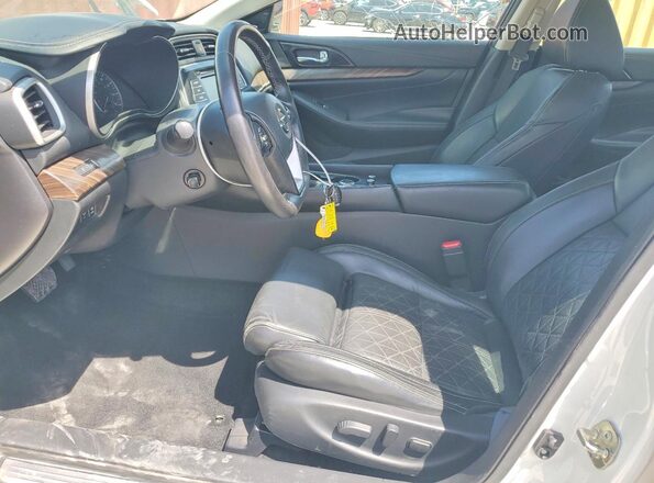 1N4AA6AP1HC367862 2017 NISSAN MAXIMA White Vista interior delantera