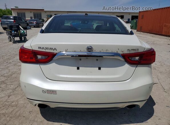 1N4AA6AP1HC367862 2017 NISSAN MAXIMA White Vista trasera