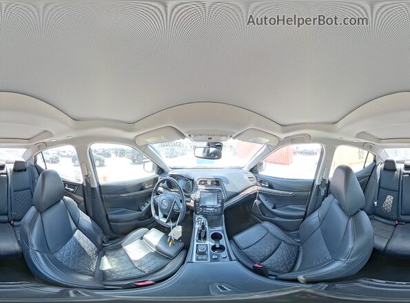 1N4AA6AP1HC367862 2017 NISSAN MAXIMA White Vista de la etiqueta del VIN