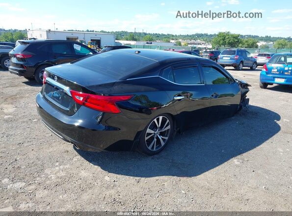 1N4AA6AP1HC374858 2017 NISSAN MAXIMA Black Задня права чверть